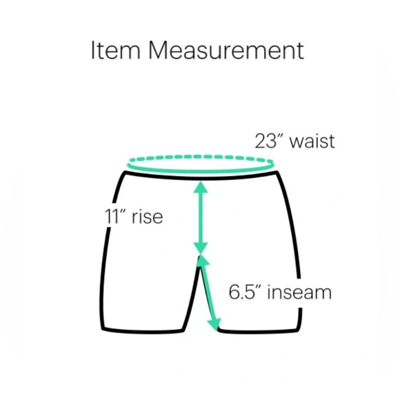 NWT Pretty Little Things Biker Shorts Green US Size 8 - Picture 10 of 10